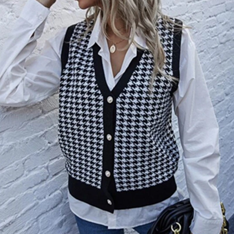 European and American cardigan sweater sweater women