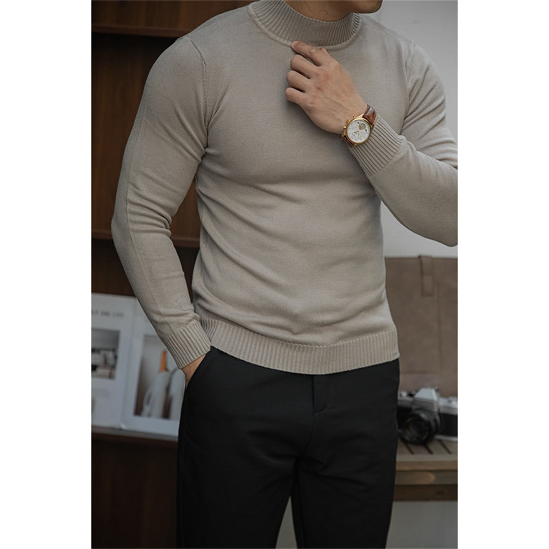 Sweater Bottoming Shirt Basic Warm Man