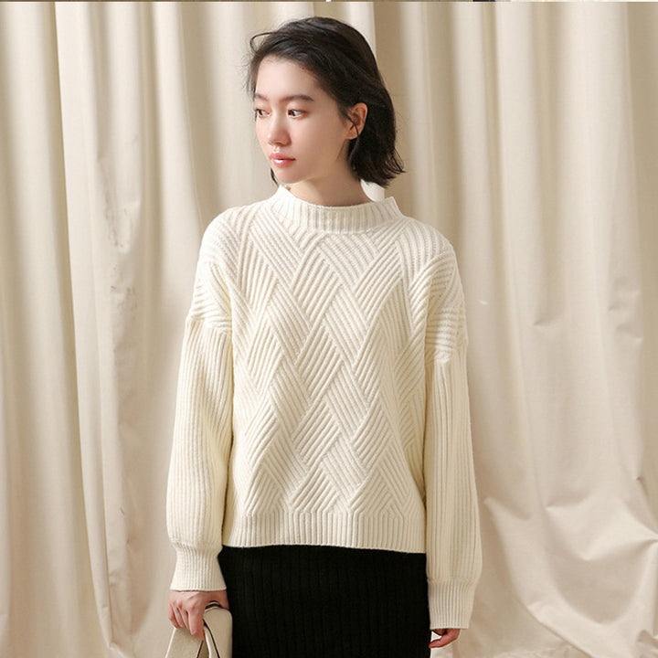 half-neck sweater women
