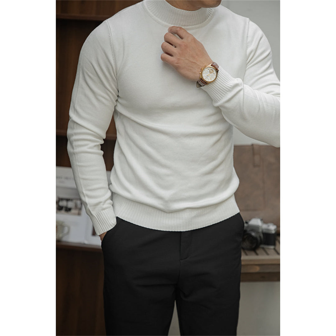 Sweater Bottoming Shirt Basic Warm Man